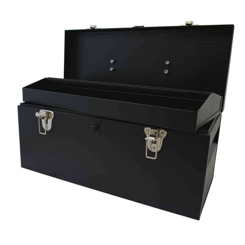 Caja portaherramientas metálica uso pesado 51 x 21.5 x 24cm calibre 20
