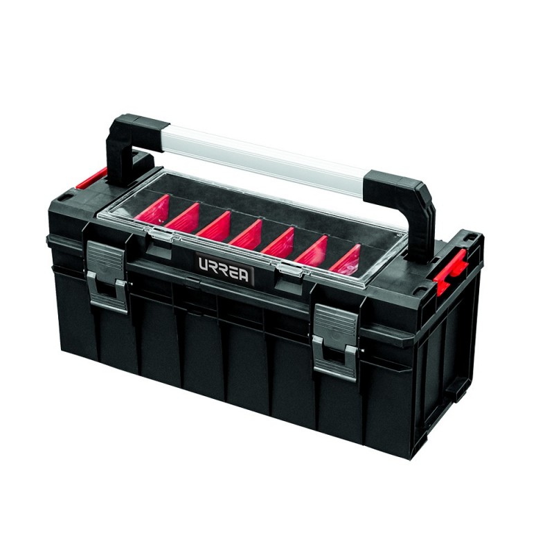 Caja portaherramientas plástica con organizador 21"