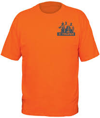 Camiseta 100% algodÛn, naranja, talla 42  60431  TRUPER 