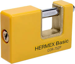 Candado antipalanca, 75mm, cuerpo met·lico, Hermex Basic   23524  HERMEX 