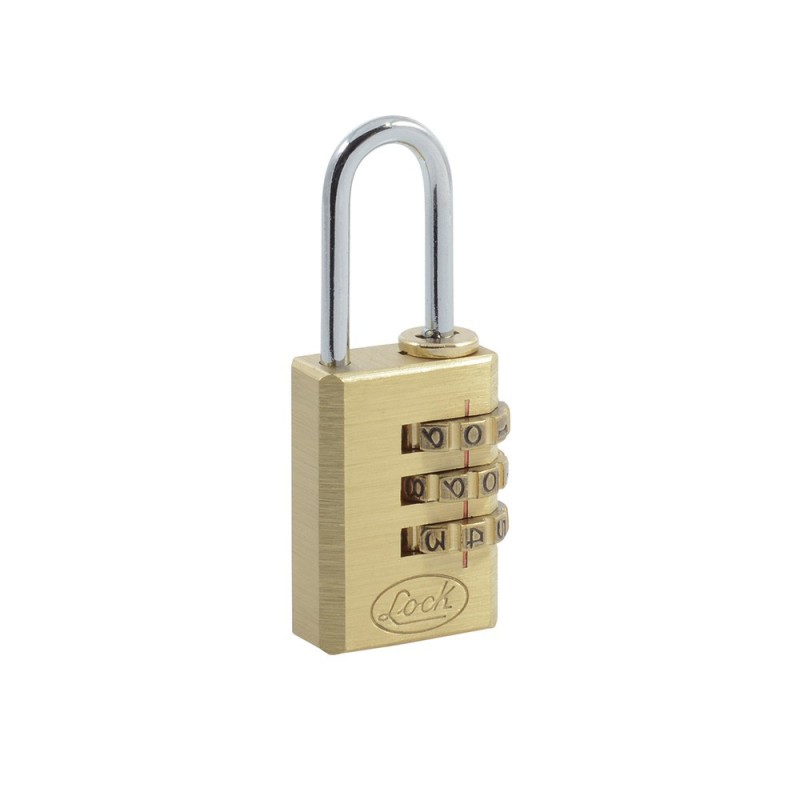Candado combinado program lat 20mm     10CA  LOCK 