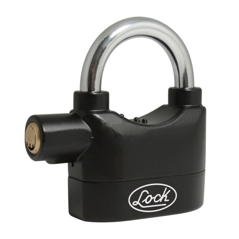 Candado con alarma sonora 70MM            CASO70  LOCK 