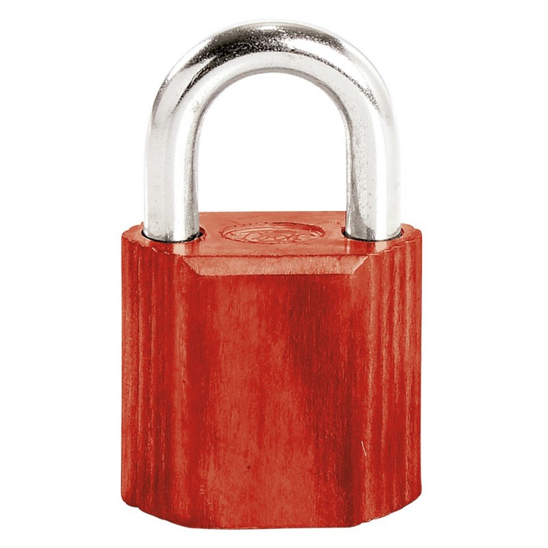 Candado No.9 corto rojo                 L9S38ERJ  LOCK 