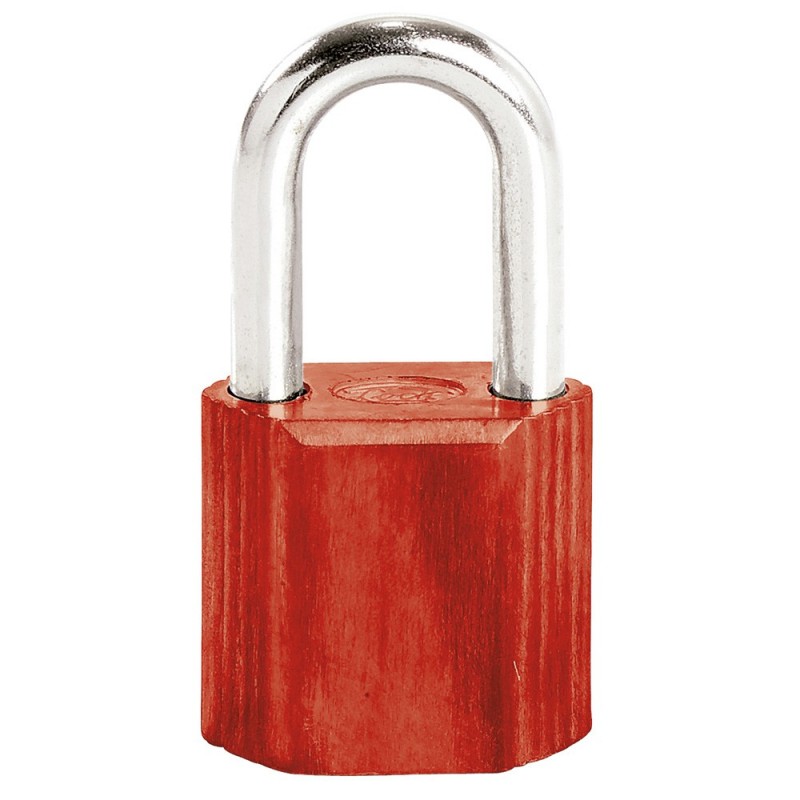 Candado No.9 largo rojo                 L9L38ERJ  LOCK 