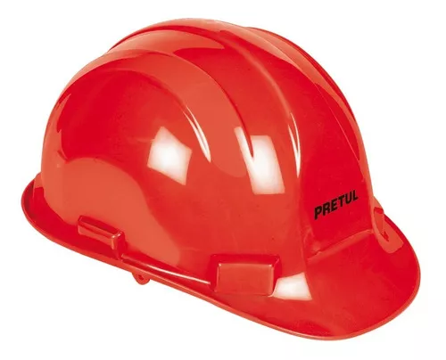 Casco de seguridad, color rojo, Pretul
