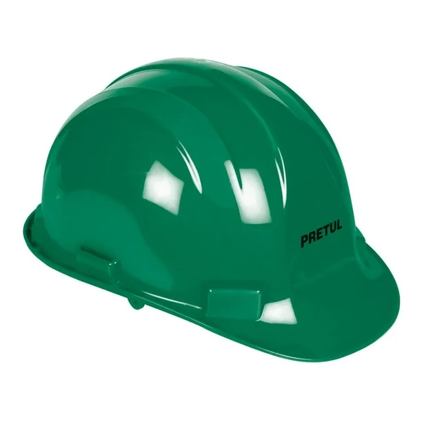 Casco de seguridad, color verde, Pretul
