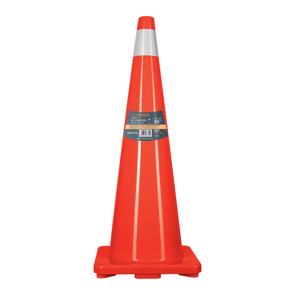Cono de precauciÛn, 90 cm con reflejante