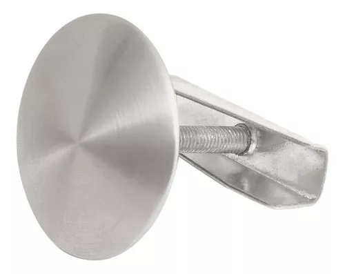 Cubretaladro de acero inoxidable, satinado, 44 mm