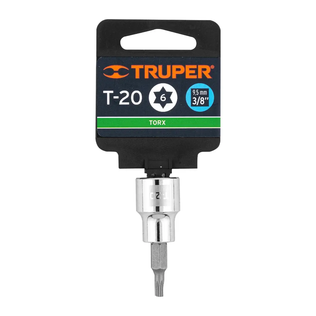 Dados punta Torx, cuadro 3/8', T-20
