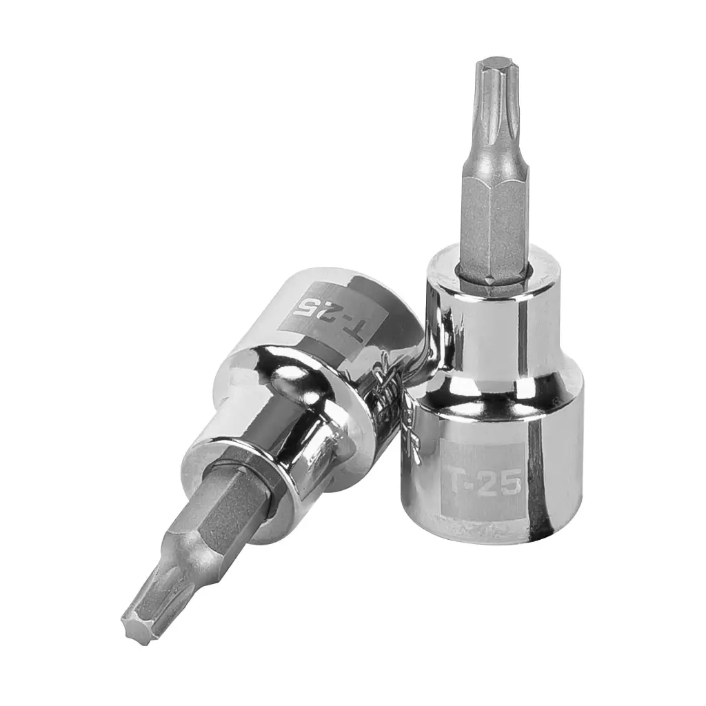 Dados punta Torx, cuadro 3/8', T-25