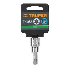 Dados punta Torx, cuadro 3/8', T-50