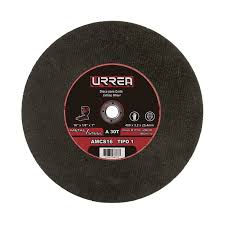 Disco abrasivo tipo 1 para metal 16 x 1/8" uso general