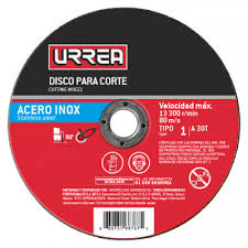 Disco abrasivo tipo 27 para acero inoxidable 4-1/2" x 1/4"