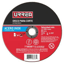Disco abrasivo tipo 27 para acero inoxidable 7" x 5/32"