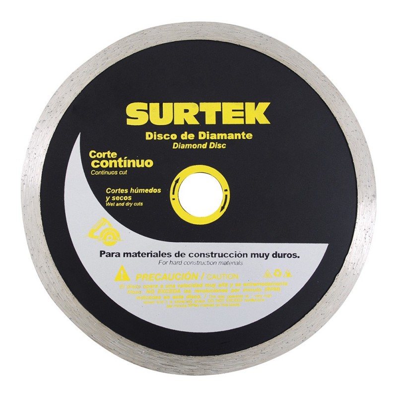Disco de diamante corte continuo 4"