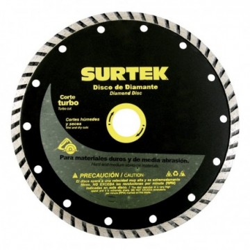 Disco de diamante corte turbo 4"