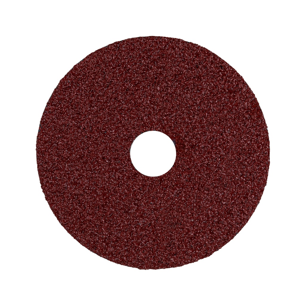 Disco de lija 4-1/2' con respaldo de fibra, grano 24