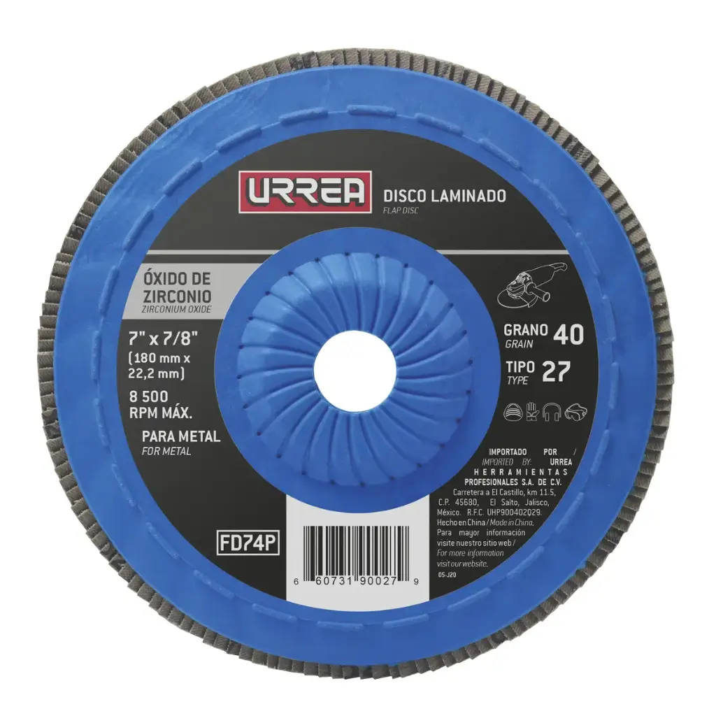 Disco lamin 7" gno 40 plast