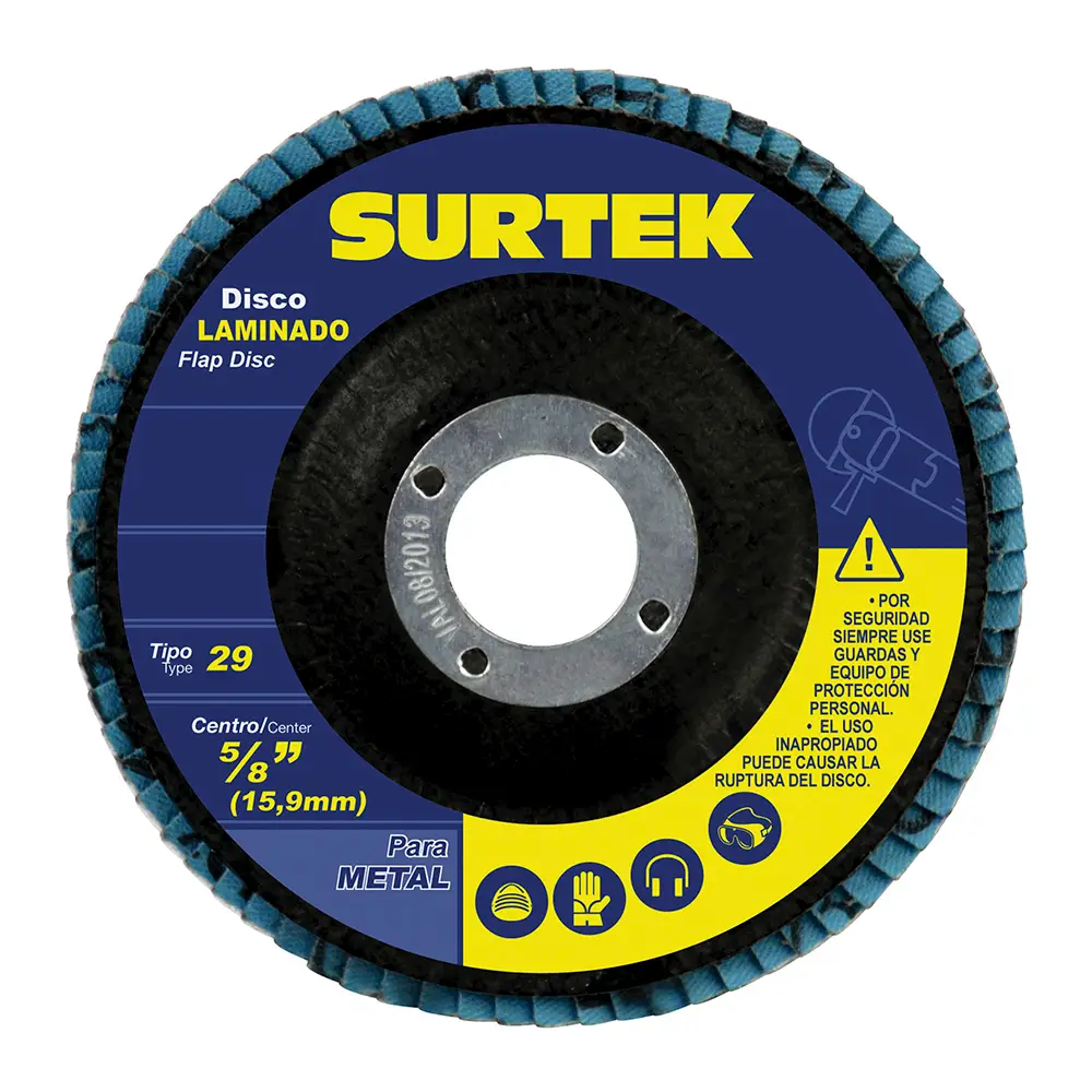 Disco laminado 7" grano 120