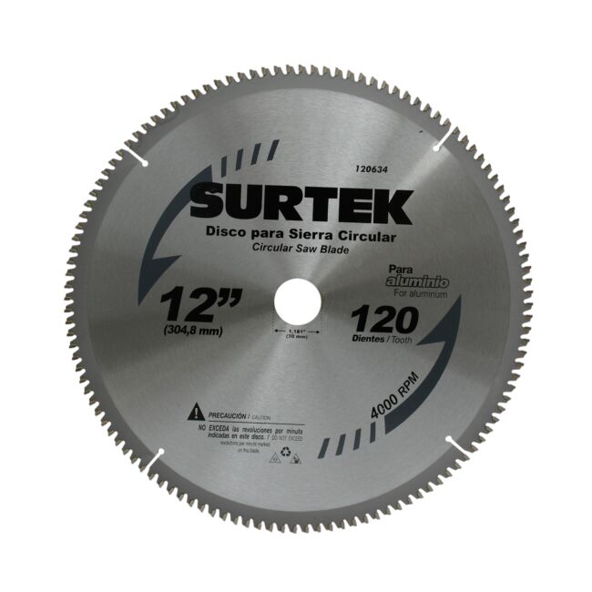 Disco para sierra circular 10" 40 dientes