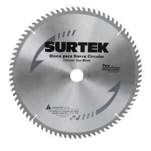 Disco para sierra circular 10" 80 dientes