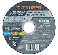 Disco Tipo 41 para corte multipropÛsito LÌnea Sable 4-1/2'