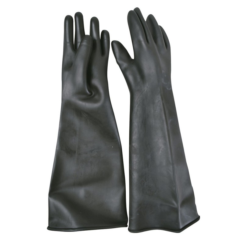 Guantes de látex uso industrial talla grande