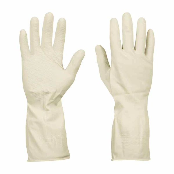 Guantes de l·tex para manejo de alimentos, medianos