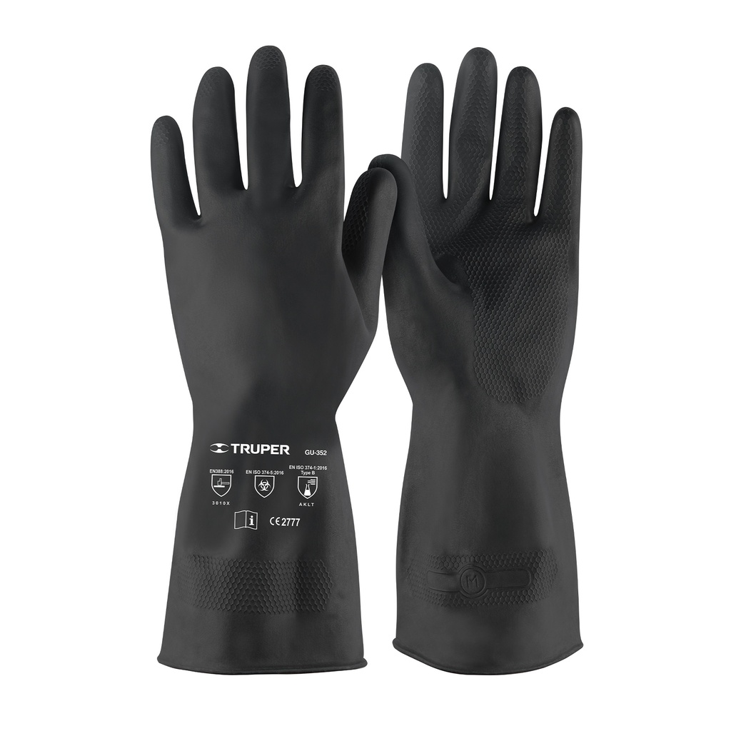 Guantes de l·tex para pintor, medianos