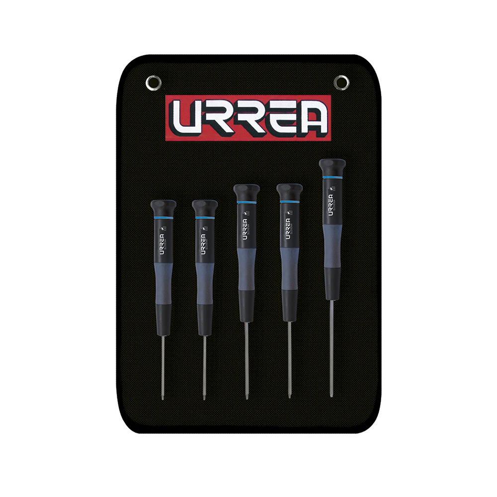 Juego de Destornilladores ESD Torx®5 piezas estuche lona