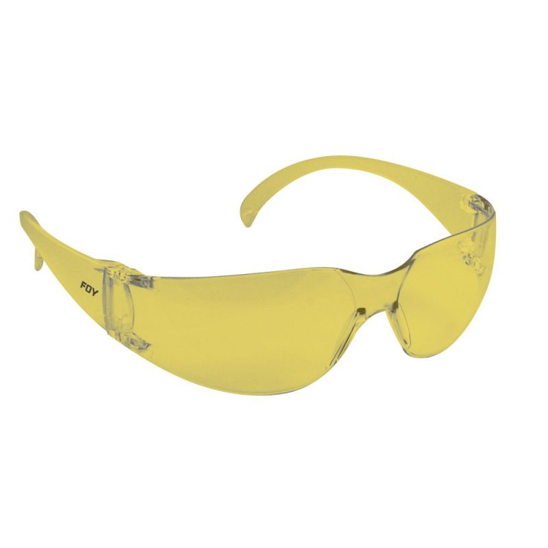Lentes de seguridad industrial ámbar