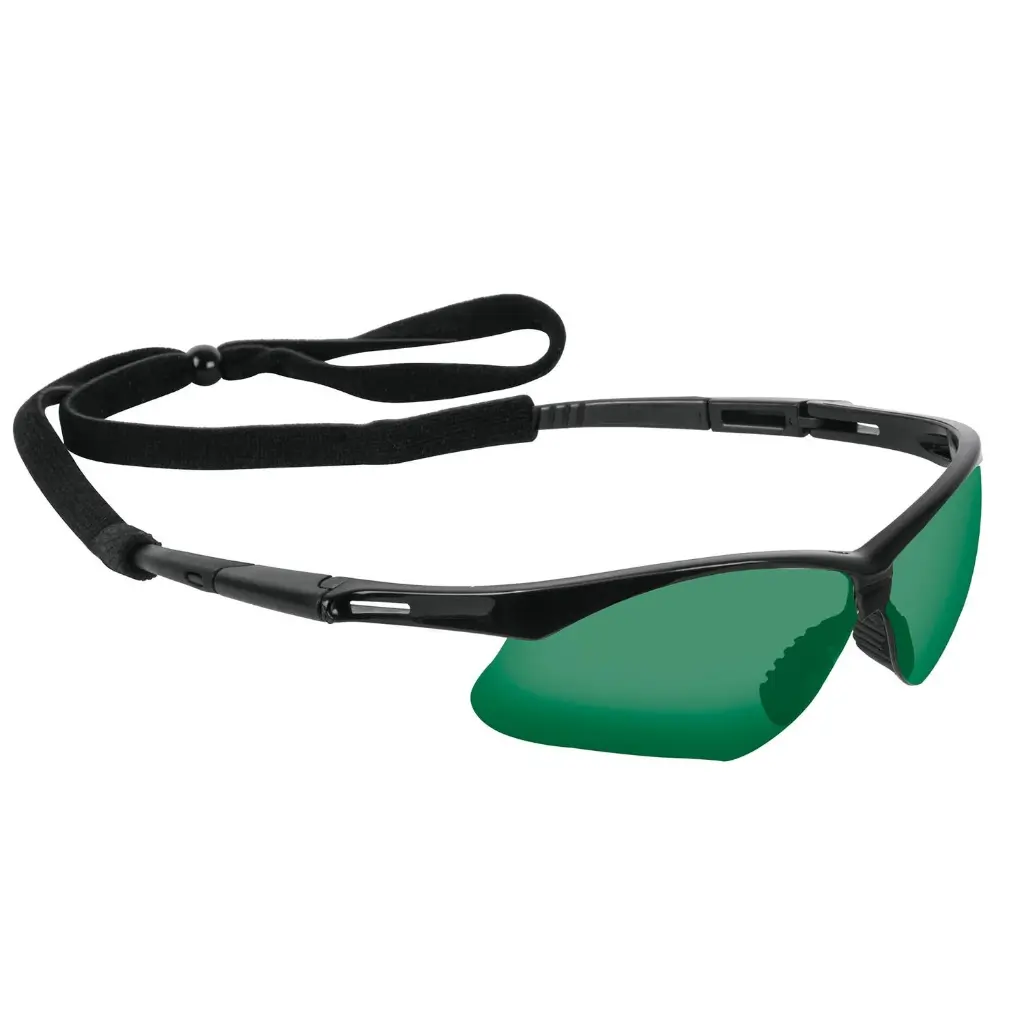 Lentes mica verde antiempaÒo con sujeta lentes, Sport