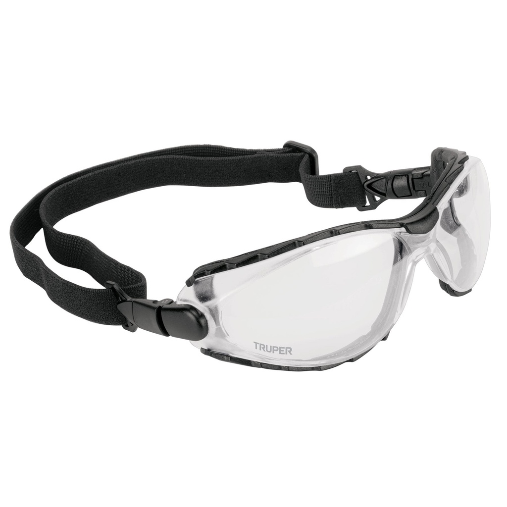 Lentes transp antiempaÒo c/marco de espuma y correa, Expert