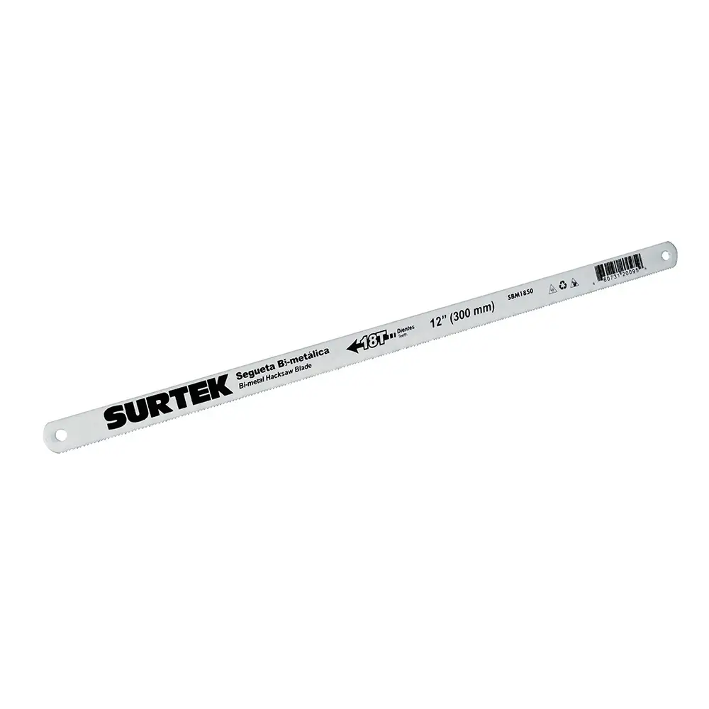 Segueta bimetálica 12" 18dpp