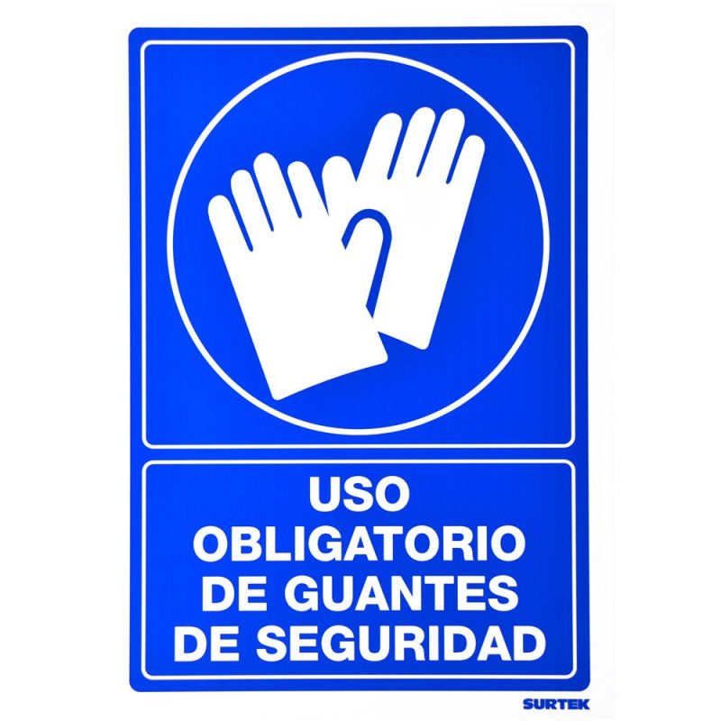 Señal "Guantes"