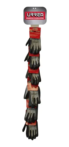 Tira de impulso con guantes de nitrilo