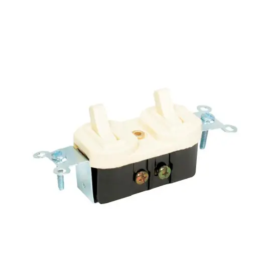 [136552] Apagador palanca doble 15A 127V