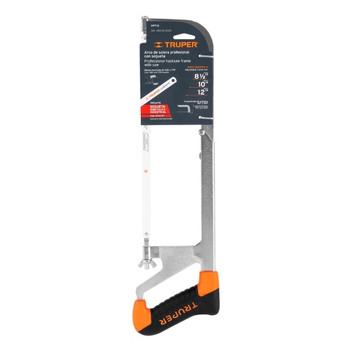 [352] Arco de segueta ajustable de 8" a 12"