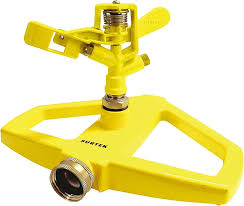 [130315] Aspersor metálico regulable por pulsaciones con base estacionaria