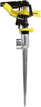 [130325] Aspersor plástico regulable por pulsaciones con estaca metálica 2 vías