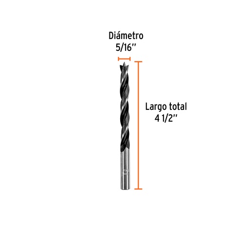 [BM-5/16] Broca para madera 5/16'
