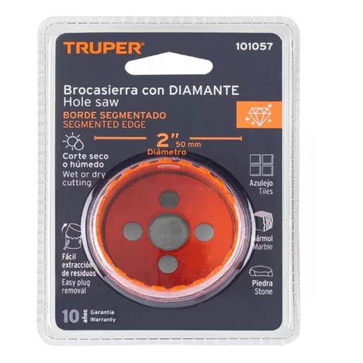 [COSE-2] Brocasierra diamante, borde segmentado 2'