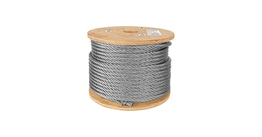 [CAB-1/2R] Cable rÌgido de acero 1/2', 7X7, 75 m  FIERO 48815 