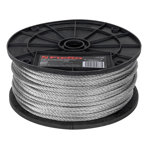 [CAB-3/16R] Cable rÌgido de acero 3/16', 7X7, 75 m  FIERO 44206