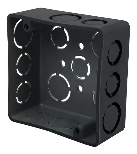 [CCH-4X4P] Caja 4x4' cuadrada de pl·stico,                      45004  Volteck