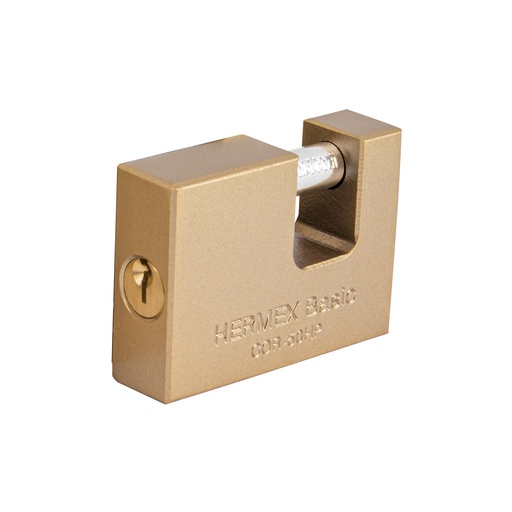 [COR-50HP] Candado antipalanca, 50mm, cuerpo de hierro, Hermex Basic