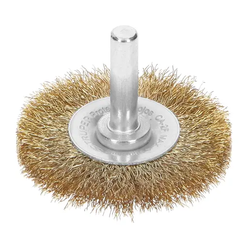 [CA-2F] Carda circular 2', alambre fino, para taladro