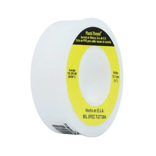 [CINTA] CINTA PLASTI THREAD 131 MTS 12 STD BLANCA, MARCA: GARLOCK