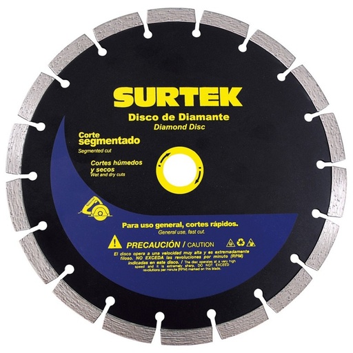 [123471] Disco de diamante corte segmentado 4"