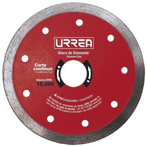 [DDIC45] Disco de diamante uso industrial corte continuo 4 1/2"